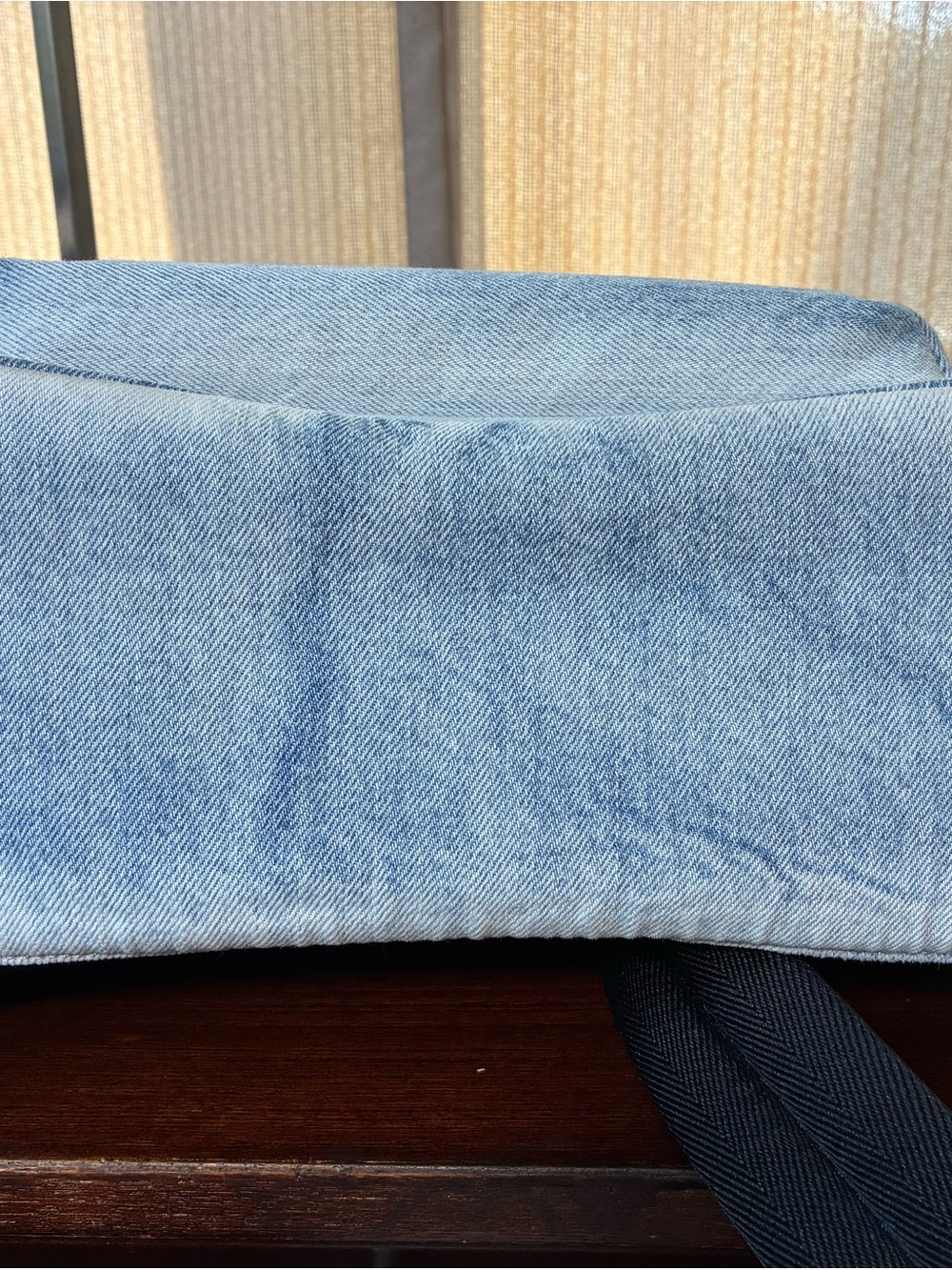 Coach Taylor Small Backpack in Loved Denim NWT - Picture 9 of 10